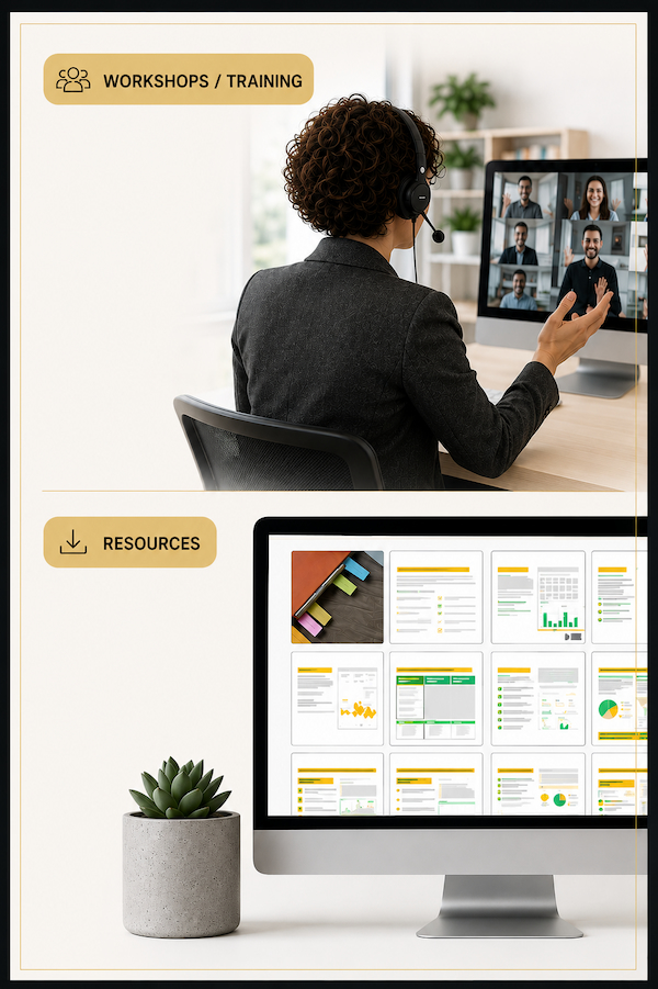marketing process design and analytics training workshops